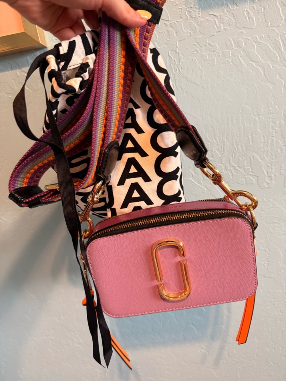 Marc Jacobs The Snapshot Bag in Regal Orchid Multi